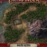 Pathfinder Flip-Mat Classics: Pirate Island, Pathfinder