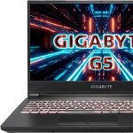 Gigabyte Gaming Laptop 15.6", CML-H i5-10500H, 16GB RAM, 512GB SSD, VGA RTX3060, Free DOS, 3x USB, 1x HDMI, 1x Mini DisplayPort, 1x RJ- 45, 1x 3.5mm Jack, Wi-Fi 6, Full HD 1920×1080px Resolution, IPS- level.