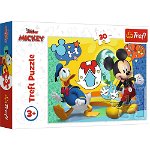 Puzzle 30 piese Disney Mickey Mouse Trefl, Trefl