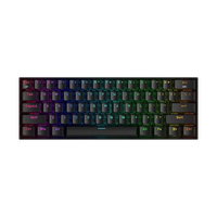 Tastatura Redragon Bluetooth si cu fir gaming mecanica Draconic neagra iluminare RGB Tastatura Redragon Bluetooth si cu fir gaming mecanica Draconic neagra iluminare RGB