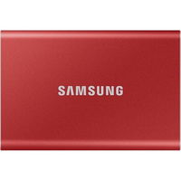 Portable T7 Red 500GB USB 3.2 tip C, Samsung