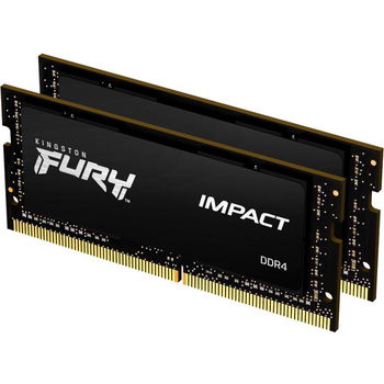 Kit Memorie SO-DIMM Kingston Impact 16GB, DDR4-3200Mhz, CL20, Dual Channel