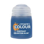 Vopsea Warhammer Contrast Paint - Celestium Blue, Warhammer