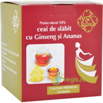 Ceai de Slabit cu Ginseng si Ananas BIS-NIS 20 doze, BIS-NIS