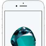 iPhone 7, 128 GB, Silver, Reconditionat - Premium