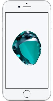 iPhone 7, 128 GB, Silver, Reconditionat - Premium