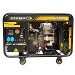 Generator curent monofazat Stager YDE12E, diesel, 10.0kVA, cu AVR