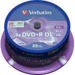 DVD+R Dual Layer Verbatim 50 bucati