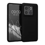 Husa kwmobile pentru OnePlus 10T, Silicon, Negru, 59638.01