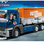 Camion cu container, PLAYMOBIL Transport