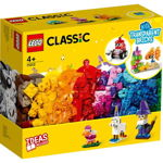 LEGO Classic Caramizi transparente creative 11013, 500 piese, Lego