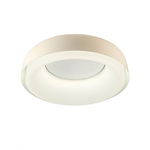 Plafoniera sau Pendul LED 30W DIP 486mm corp bej lucios lumina CCT CRI90 IP20, Redo