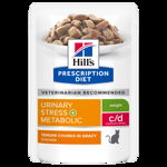 Hill's Prescription Diet Feline C/D Stress plus Metabolic, 85 g, Hills