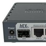 Mikrotik hEX S, RB760iGS, Router Ethernet 5 porturi PoE pasive, 12-57V, MIKROTIK