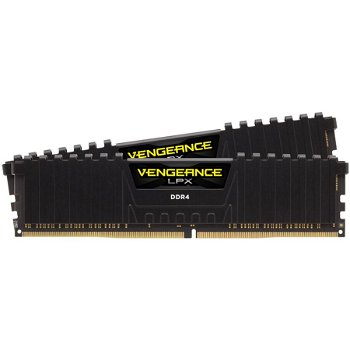 Memorie Vengeance LPX Black 32GB (2x16GB) DDR4 3600MHz CL18 Dual Channel Kit, Corsair