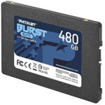 SSD Patriot Burst Elite, SATA III, 2.5  , 480GB, Negru