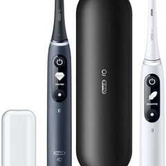 Set 2 x Periuta de dinti electrica Oral-B iO7 cu Tehnologie Magnetica si Micro-Vibratii
