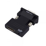 Adaptor Hdmi mama to VGA tata convertor cu audio ce suporta semnal 1080P, negru, OEM