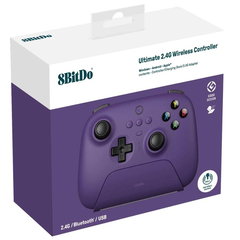 8bitdo Ultimate 2 Wireless Controller 2.4g Purple, 8bitdo