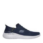 Pantofi sport slip-ins din plasa cu detalii logo Bounder 2.0, Skechers
