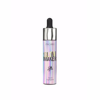 Iluminator lichid INGRID Cosmetics Vegan Collection Glow Maker, 02, 20 ml
