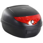 HOMCOM Cutie Universala pentru Motoreta si Scuter 24L Negru, HOMCOM