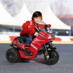 Motocicleta electrica Peg Perego Ducati Desmosedici Evo 6V 2 ani + negru  rosu, PEG-PEREGO