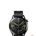 Huawei Watch GT3 Active Black Fluoroelastomer Strap, huawei
