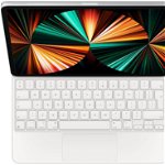 Apple Magic Keyboard pentru iPad Pro 12.9-inch (5th & 4th & 3rd gen) Romanian White, Apple