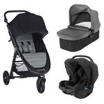 Carucior City Mini GT2 Slate sistem 3 in 1, BABY JOGGER