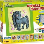 Cartea de colorat convexă Frisian Pony + joc de memorie, Mirage