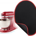 Covoras glisant pentru mixer Kitchenaid 4,5-5Qt / 6,5-8Qt Yizemay, textil, negru/rosu,