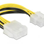 Cablu Delock prelungitor de alimentare 8 pini EPS T-M 15cm 85451