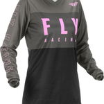 Tricou FLY RACING WOMEN S F-16 culoare negru gri roz marime L