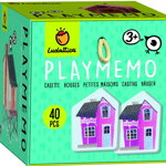 Joc de memorie Playmemo: Case | Ludattica, Ludattica