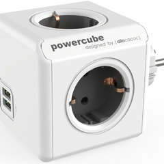 ALLOCACOC PowerCube  1202GY Original USB Grey