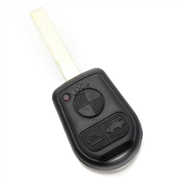 BMW - carcasa cheie cu 3 butoane cu lama 2 piste (model nou) - CARGUARD, Carguard