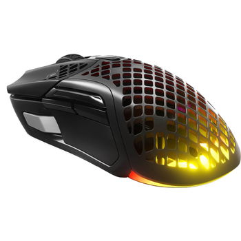 Mouse S62406 Aerox 5 Wireless RGB Negru, SteelSeries