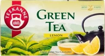 Ceai Teekanne Green Tea Lemon, 20 pliculete, 35 gr., TEEKANNE