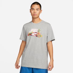 Nike NSW So 3 Photo Tee Dk Grey Heather, Nike Nike NSW So 3 Photo Tee Dk Grey Heather, Nike