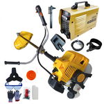 Pachetul GOLD, Motocoasoasa UralMash Export 6.7CP + Aparat de sudura eGold MMA 400, 
