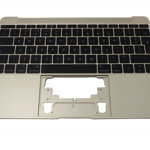 Tastatura Apple MacBook A1534 cu Palmrest auriu