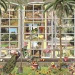 Puzzle SunsOut - Barbara Behr - Gardens in Art, 1.000 piese (Sunsout-27250), SunsOut