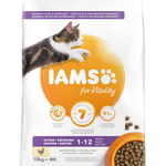 IAMS for Vitality Hrana uscata pentru pisoi, cu pui 20 kg (2 x 10 kg), IAMS