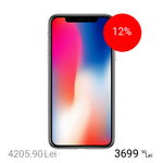 APPLE IPhone X 256GB LTE 4G Negru 3GB RAM, APPLE