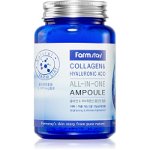 Farmstay Collagen & Hyaluronic Acid All-In-One Ampoule ser facial vitalizant 250 ml, Farmstay