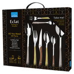 Set tacamuri Amefa Eclat Metallics AYN, inox, 38 piese