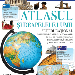 Descopera lumea. Atlasul si drapelele lumii, Litera