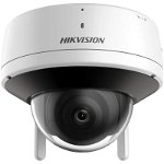 Camera supraveghere Hikvision WIFI Dome IP DS-2CV2146G0-IDW(2.8mm) 4 MP EXIR Fixe Dome Network Camera, Image Sensor 1/2.8″ Progressive Scan CMOS, Wide Dynamic Range 120 dB, Lens Type & FOV 2.8 mm, horizontal FOV 107°,vertical FOV 57°, d, HIKVISION