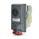 Priza interblocabila\n16A 3P+E 5h 600-690V 50Hz 60Hz 130X260MM terminal cu surub Cu interblocaj mecanic, Scame